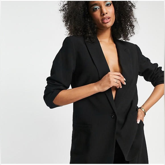 ASOS  Elegant Black Women's Blazer - Picture 1 of 8
